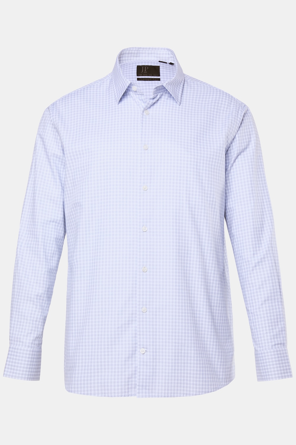 JP1880 Business-Karohemd, Business, Langarm, Kentkragen, Comfort Fit, bis 8 XL