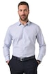 Kostkovaná košile, business, dlouhé rukávy, Kent límeček, Comfort střih, do 8XL