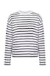 Mikina, extra oversize, pruhy
