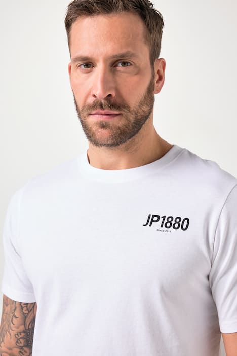 JP1880 T-shirts, set van 2, korte mouwen, borstprint, tot 8 XL