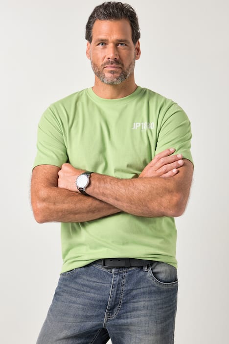 JP1880 T-Shirts, 2er-Pack, Halbarm, Brust-Print, bis 8 XL