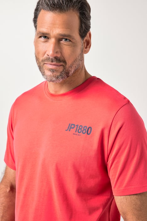 JP1880 T-Shirts, 2er-Pack, Halbarm, Brust-Print, bis 8 XL