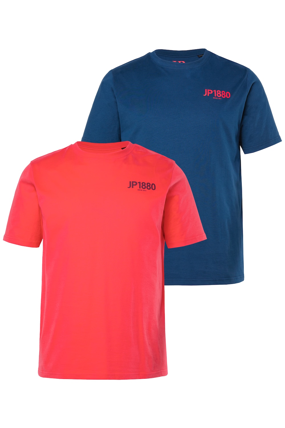 Stora storlekar T-shirt, Her, röd, storlek: 3XL, Bomull, JP1880
