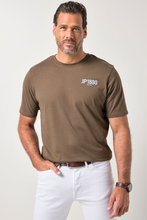 JP1880 T-Shirts, 2er-Pack, Halbarm, Brust-Print, bis 8 XL
