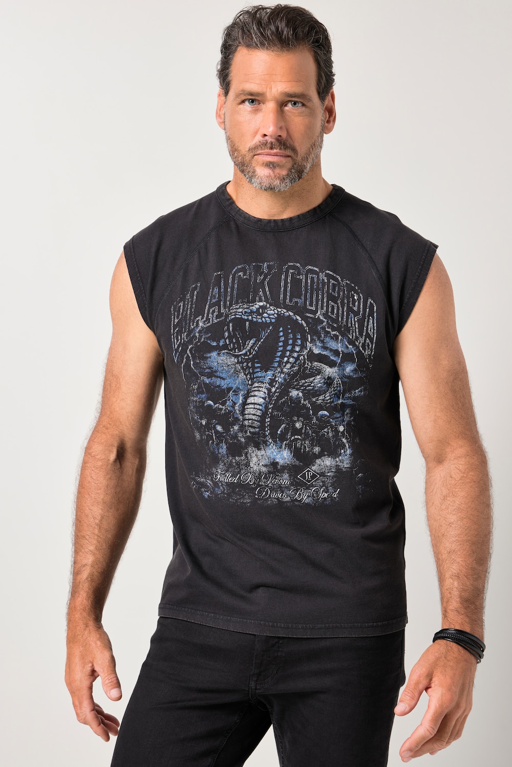 JP1880 Tanktop, Print, Vintage Look, bis 8 XL