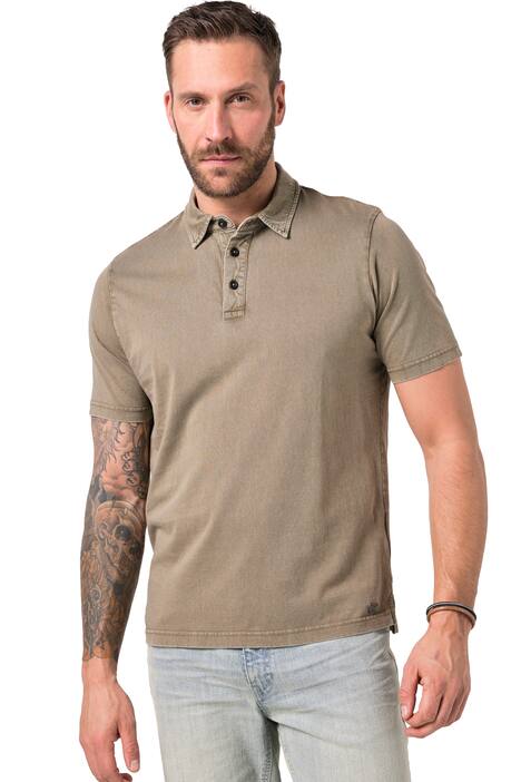 Polokošile JP1880, krátké rukávy, vintage vzhled, do 8XL