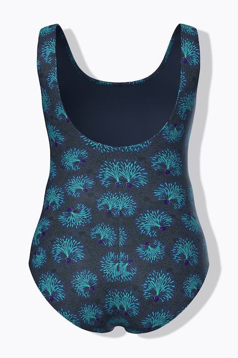 Badeanzug, Feuerwerks-Blüten, ohne Softcups