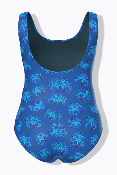 Badpak, vuurwerk-bloemen, zonder zachte cups