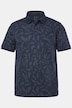 JP1880 Poloshirt, Piqué, Alloverprint, Halbarm, bis 8 XL