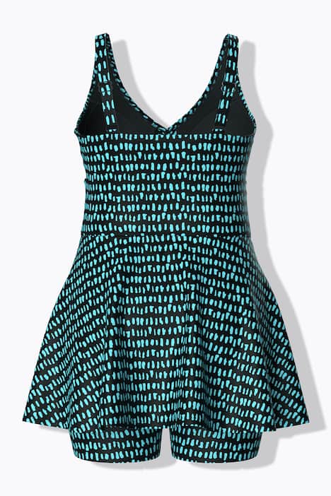Badekleid, Punkte, Softcups, recycelt, Shorts