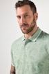 Polo JP 1880 FLEXNAMIC®, manches courtes et imprimé à fleurs - jusqu'au 8 XL