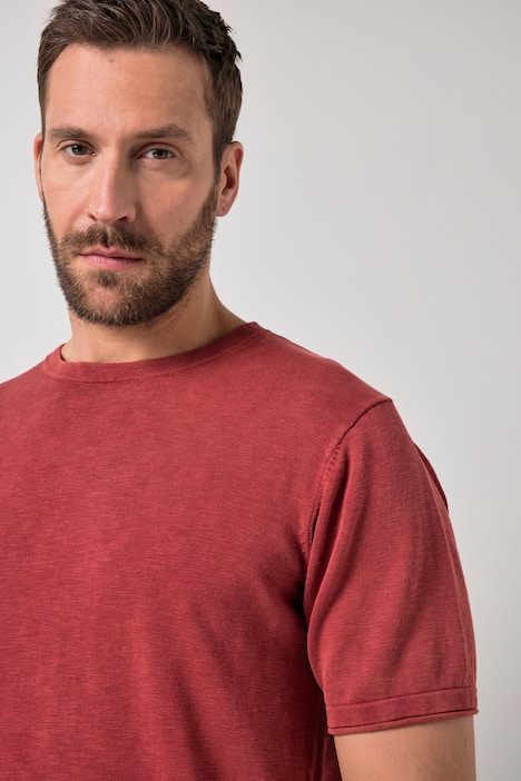 T-shirt JP 1880 en maille fine, manches courtes et style vintage – jusqu'au 8 XL