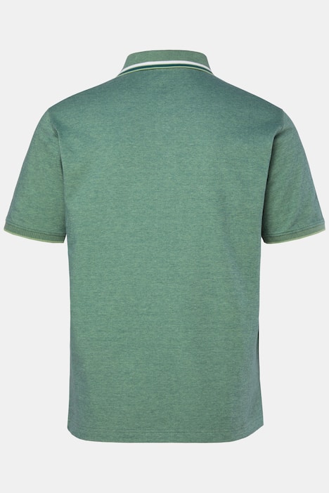 JP1880 Poloshirt, Halbarm, TwoTone-Piqué, bis 8 XL