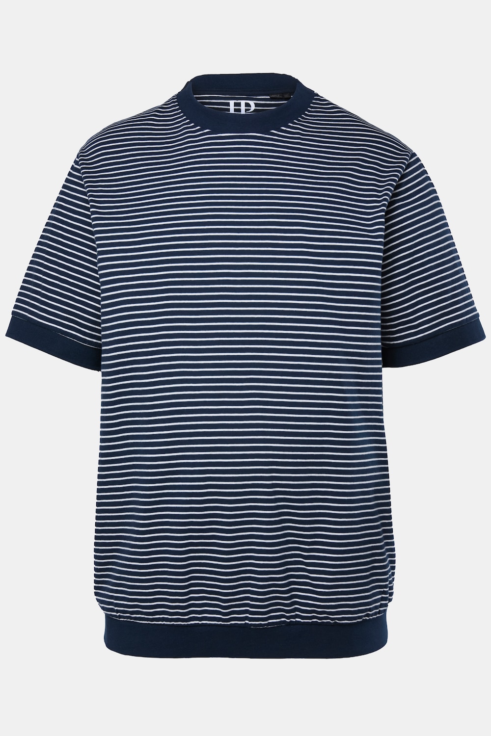 JP1880 T-Shirt Bauchfit, Ringel, Halbarm, bis 8 XL