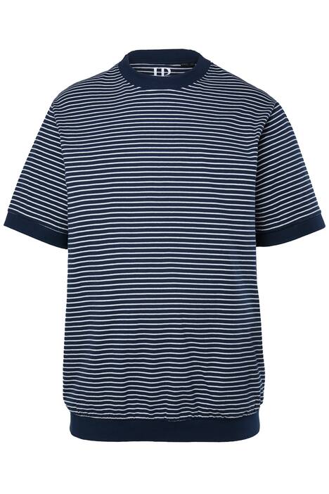 Tričko bauchfit, pruhované, polodlouhý rukáv, do velikosti 8XL