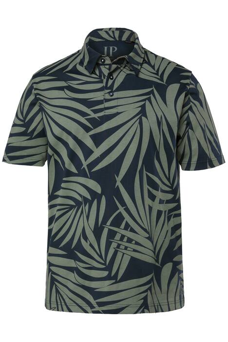 polotričko, krátké rukávy, květinový potisk, do velikosti 8XL