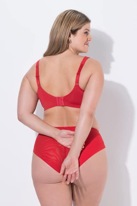 Soutien-gorge de maintien, sans armatures, dentelle - bonnet C-F