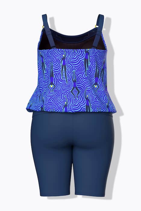 Tankini, Schwimmerinnen, Softcups, Träger verstellbar