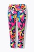 Joggingbroek, Loose Fit, sweatstof, all-over print