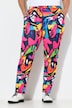 Joggingbroek, Loose Fit, sweatstof, all-over print