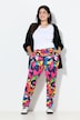 Joggingbroek, Loose Fit, sweatstof, all-over print
