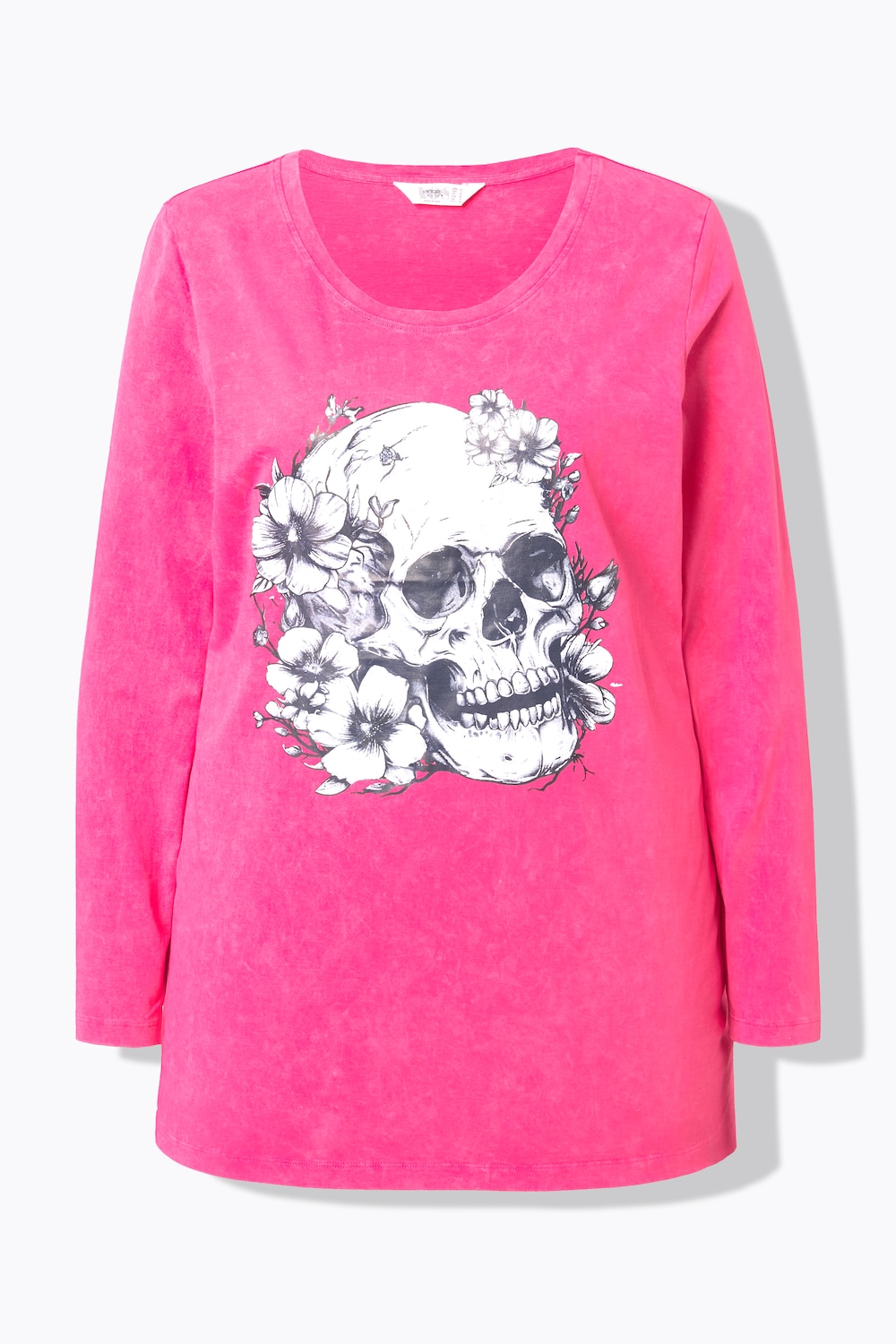 Stora storlekar T-shirt, Dam, rosa, storlek: 54, Bomull, Angel of Style