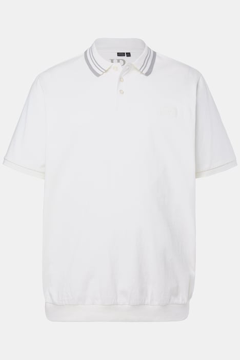 Polo Bellyfit, manga corta, parche, de XXL a 8 XL