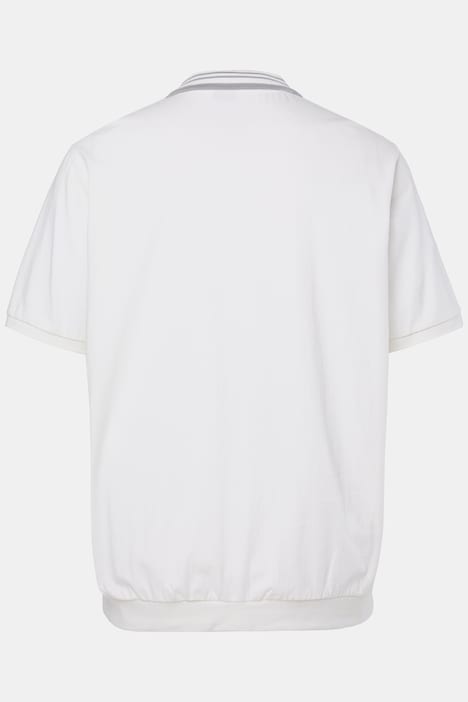 Polo Bellyfit, manga corta, parche, de XXL a 8 XL