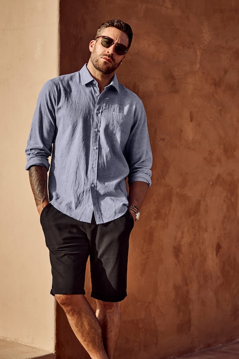 Bermuda FLEXNAMIC®, Bundfalte, Schlupfbund, bis 8 XL