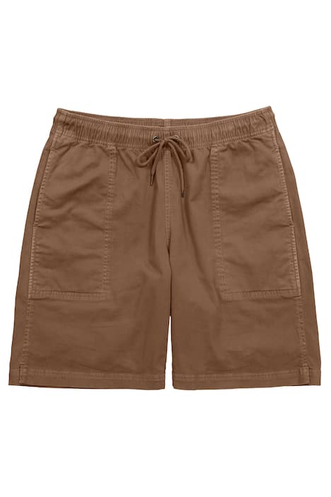 Natahovací bermudy JP1880, natahovací pas, velké kapsy, do 8XL