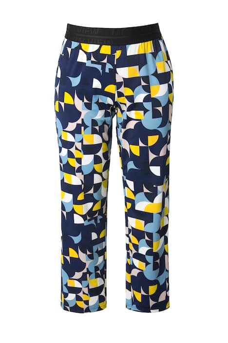 Žerzejové kalhoty Sienna, úzké nohavice, elastický pas