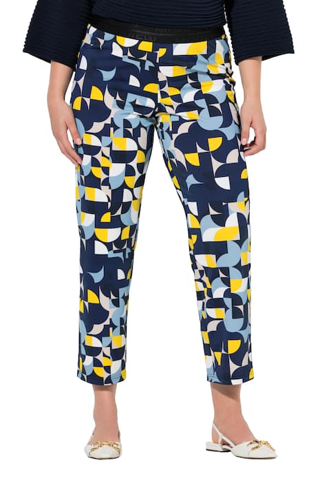 Žerzejové kalhoty Sienna, úzké nohavice, elastický pas