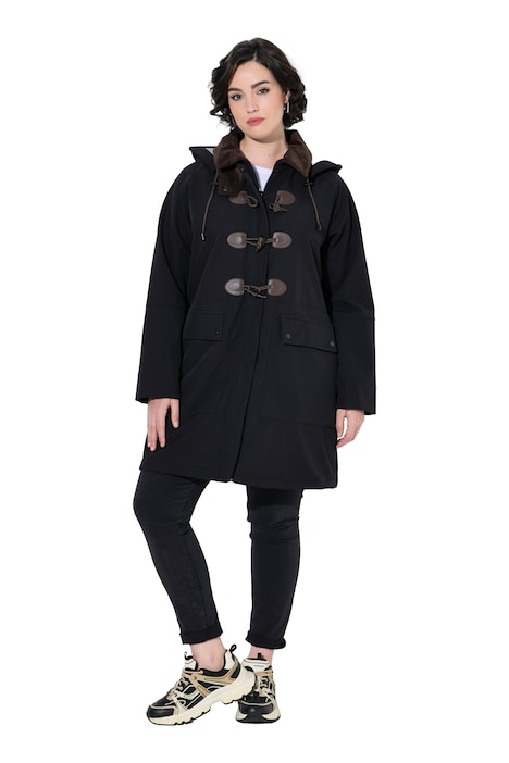HYPRAR Softshell-Mantel, wasserabweisend, Knebelknöpfe