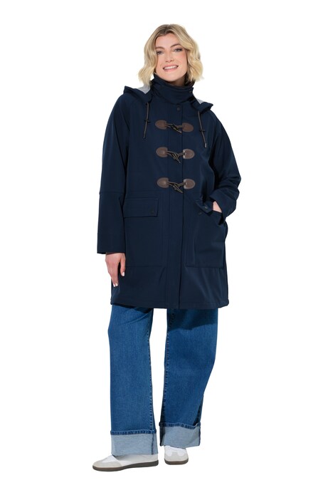 HYPRAR Softshell-Mantel, wasserabweisend, Knebelknöpfe