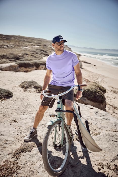 JP1880 bermuda van linnenmix, chino, Loose Fit, tot 72