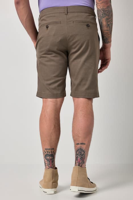 JP1880 Leinenmix-Bermuda, Chino, Loose Fit, bis 72