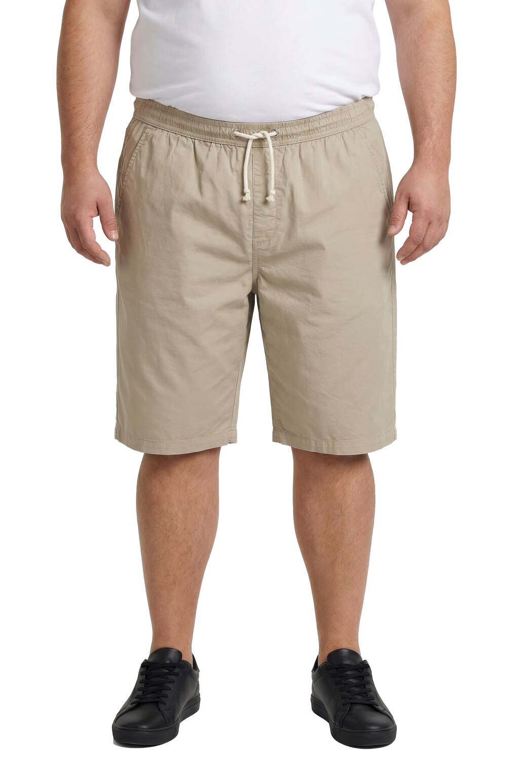 Stora storlekar Shorts FLEXLASTIC®, Her, brun, storlek: XXL, Bomull, Men Plus