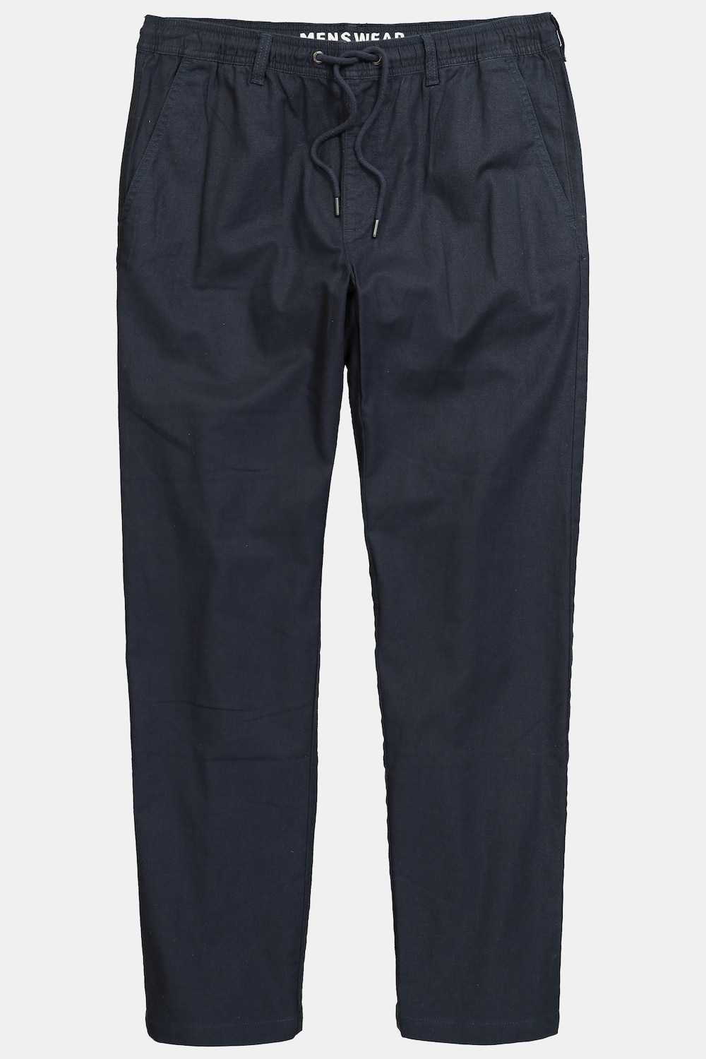 Men+ Leinenmix-Hose, Relaxed Fit, Elastikbund, bis 8 XL