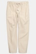 Men+ broek van linnenmix, Relaxed Fit, elastische tailleband, tot 8XL
