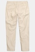 Men+ broek van linnenmix, Relaxed Fit, elastische tailleband, tot 8XL