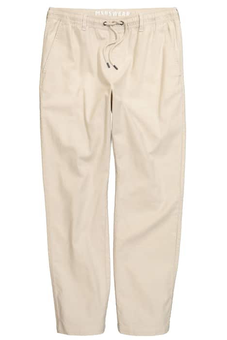 Kalhoty Men+, lněná směs, Relax střih, elastický pas, do 8XL