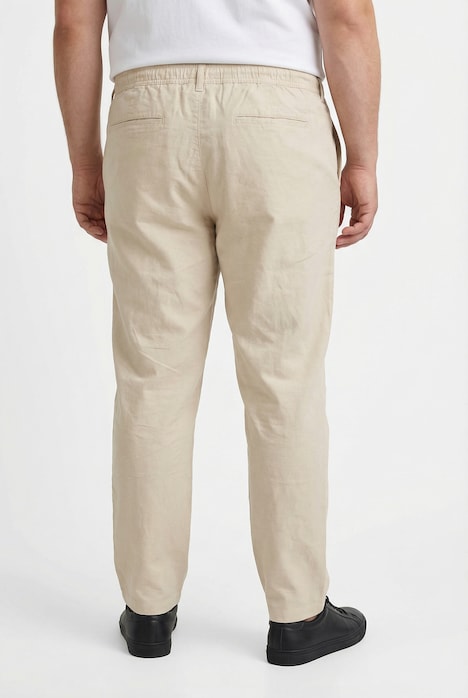 Leinenmix-Hose, Relaxed Fit, Elastikbund, bis 8 XL