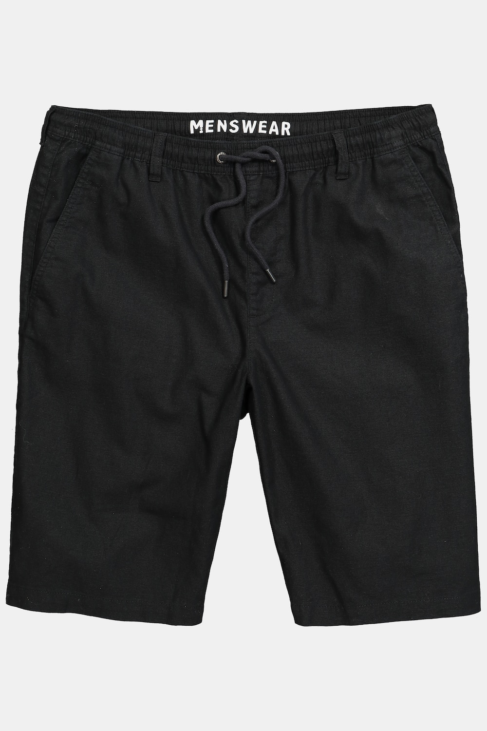 Men+ bermuda van linnenmix, Relaxed Fit, elastische tailleband, tot 8XL