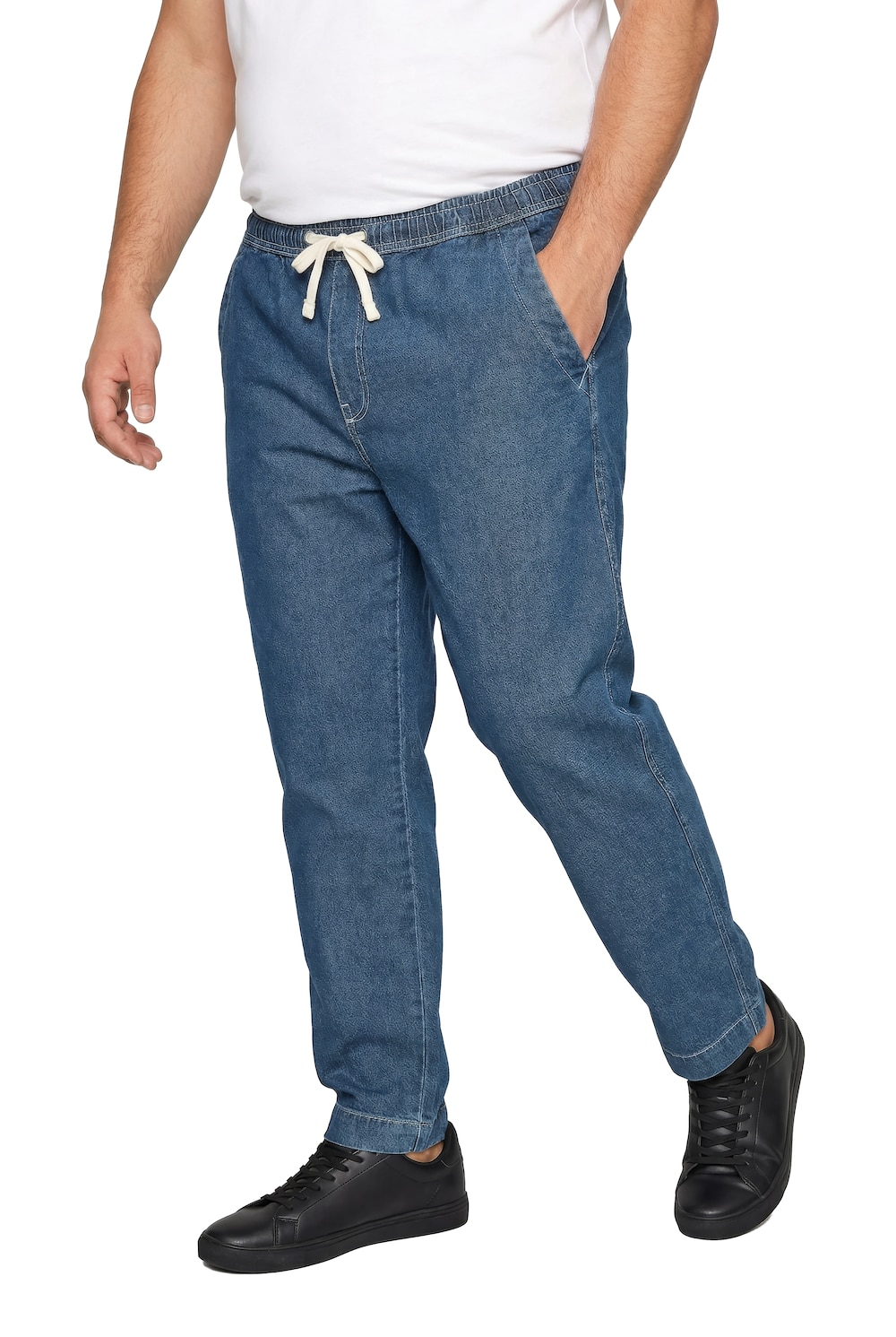 Stora storlekar Jeans, Her, blå, storlek: XL, Bomull, Men Plus