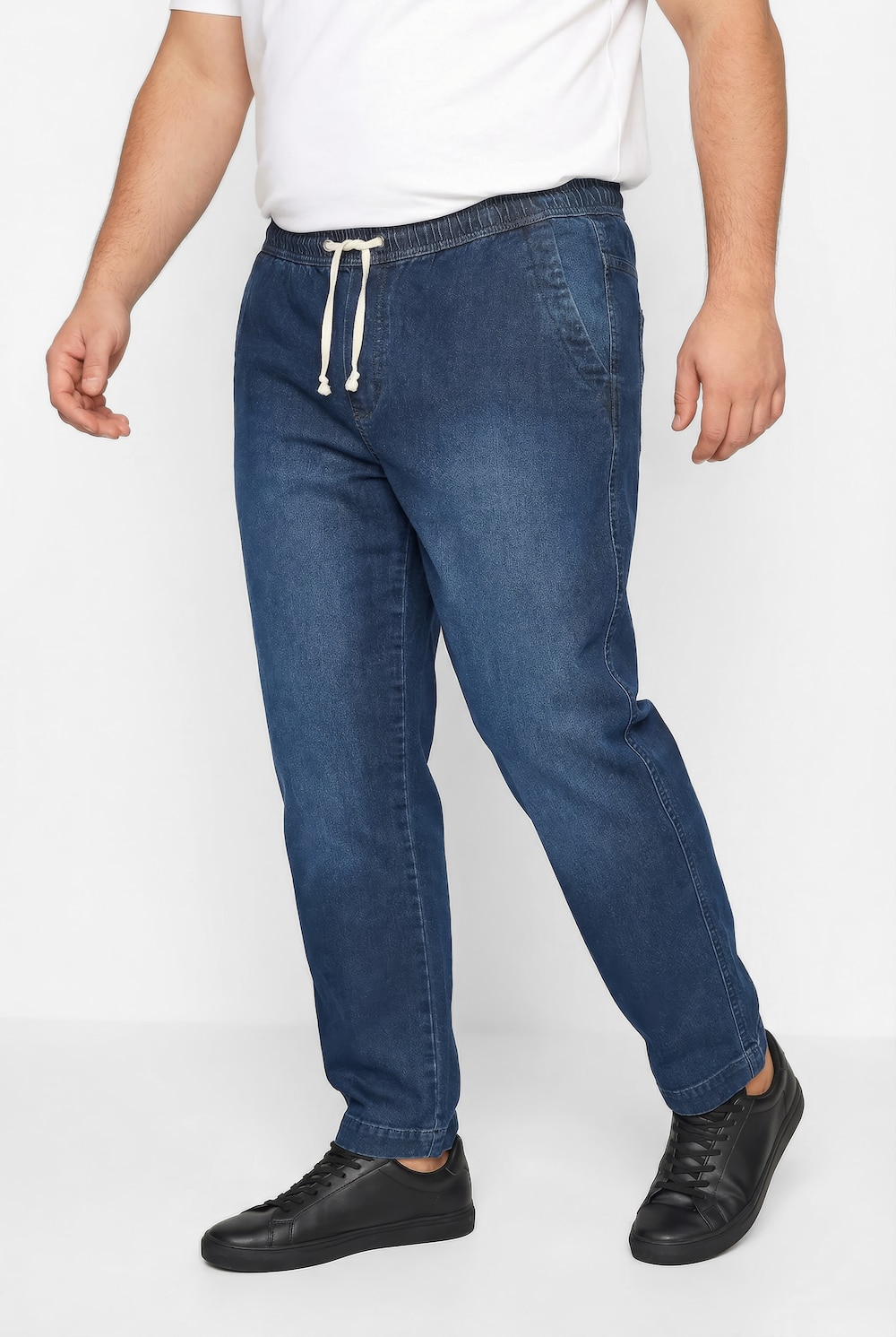 Men+ Jeans, Bauchfit, Relaxed Fit, Elastikbund, bis 8 XL