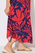 High Contrast Tropical  Sleeveless A-Line Dress