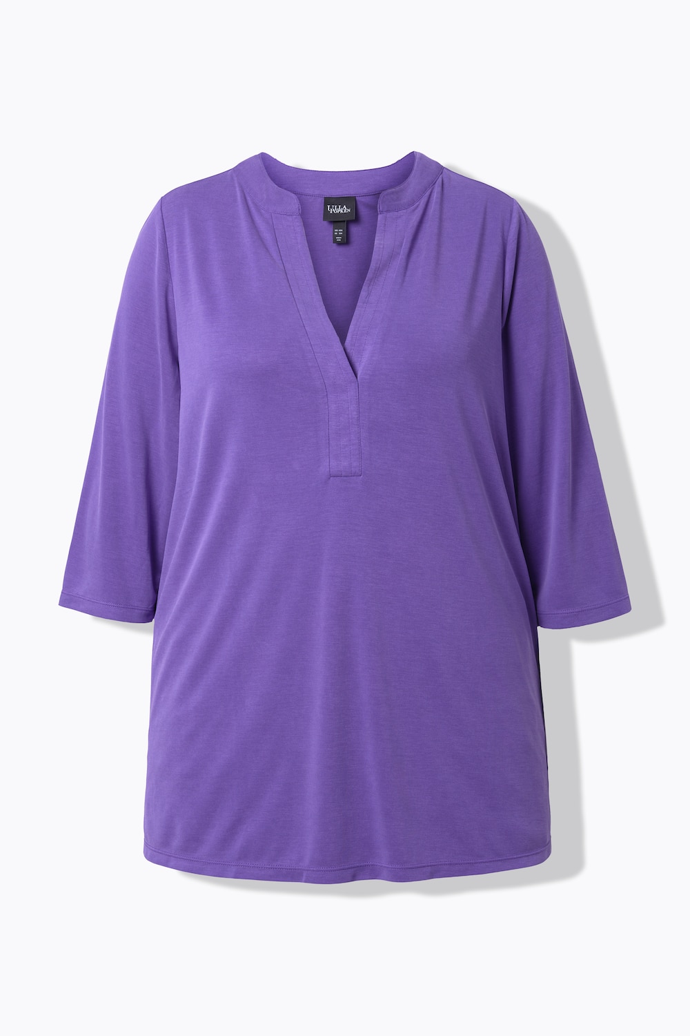 Stora storlekar Tunikatopp, Dam, lila, storlek: 54/56, Syntetfibrer/Polyester, Ulla Popken