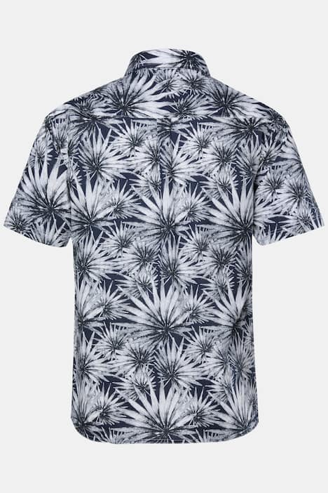 Men+ Hemd, Halbarm, Kentkragen, Print, Comfort Fit, bis 8 XL