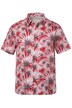 Košile Men+, krátké rukávy, Kent límeček, potisk, Comfort střih, do 8XL