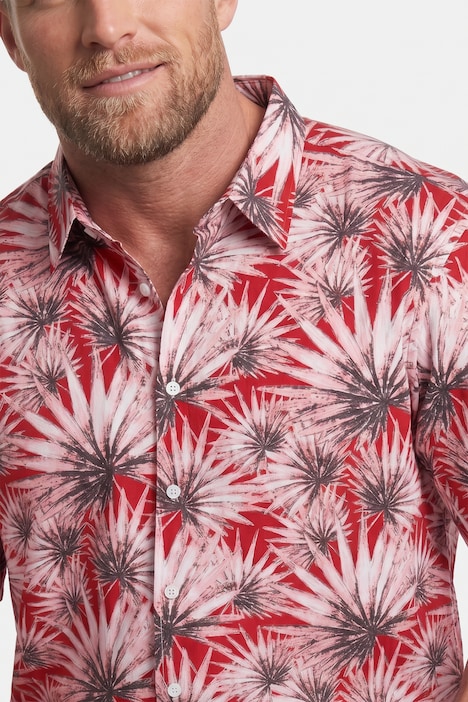 Hemd, Halbarm, Kentkragen, Print, Comfort Fit, bis 8 XL